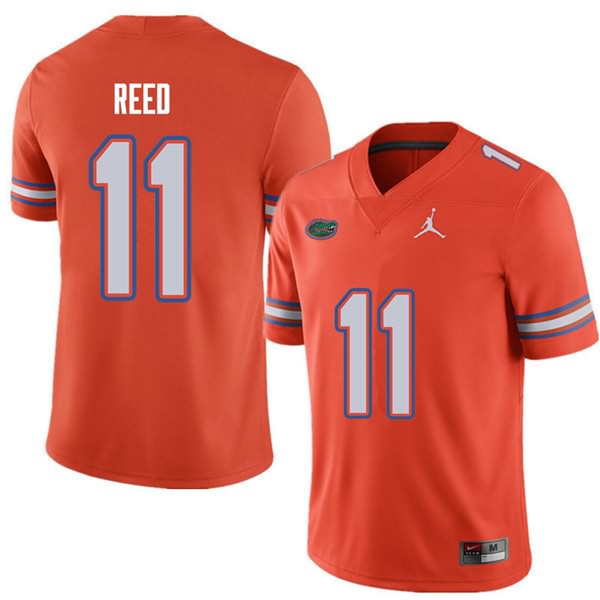 NCAA Florida Gators Jordan Reed Men's #11 Jordan Brand Orange Stitched Authentic College Football Jersey PBH4364SK